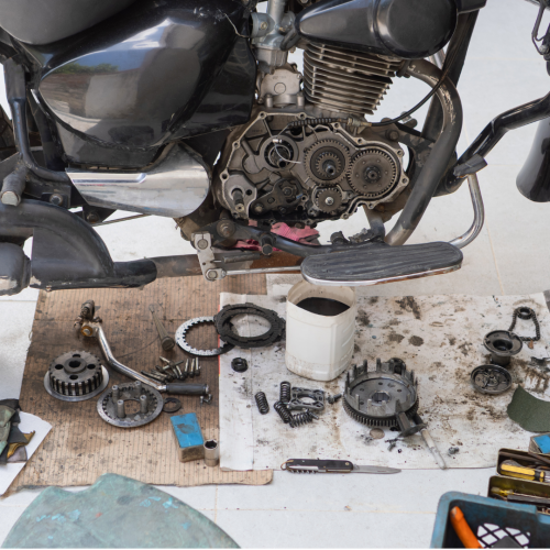 black and red grunge motor bike advertisement instagram post (3)